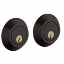 Baldwin 8242102 Contemporary 2-1/8" Double Cylinder Deadbolt Oil Rubbed Bronze Finish - Oil Rubbed Bronze - NA