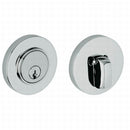 Baldwin 8244260 Contemporary Low Profile 2-1/8" Single Cylinder Deadbolt Bright Chrome Finish - NA - NA