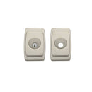 Baldwin 8251055 Double Cylinder Palm Springs Deadbolt Lifetime Bright Nickel Finish - Lifetime Bright Nickel - NA