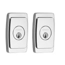 Baldwin 8251260 Double Cylinder Palm Springs Deadbolt Bright Chrome Finish - NA - NA