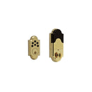 Baldwin 8252003AC1 Boulder Arched Keyless Entry Deadbolt Lifetime Brass Finish - NA - NA