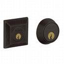 Baldwin 8255102 Cody Squared Double Cylinder Deadbolt Oil Rubbed Bronze Finish - Oil Rubbed Bronze - NA