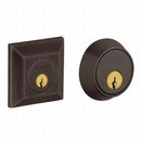 Baldwin 8255112 Cody Squared Double Cylinder Deadbolt Venetian Bronze Finish - Venetian Bronze - NA