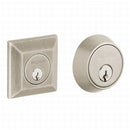 Baldwin 8255150 Cody Squared Double Cylinder Deadbolt Satin Nickel Finish - Satin Nickel - NA
