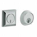 Baldwin 8255260 Cody Squared Double Cylinder Deadbolt Bright Chrome Finish - Bright Chrome - NA