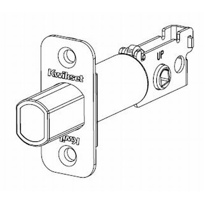 Kwikset 82731 2-3/8" Radius Deadbolt Latch