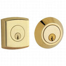 Baldwin 8286003 Soho Double Cylinder Deadbolt Lifetime Brass Finish - Lifetime Brass - NA