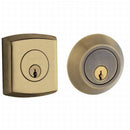 Baldwin 8286050 Soho Double Cylinder Deadbolt Antique Brass Finish - Antique Brass - NA