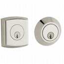 Baldwin 8286055 Soho Double Cylinder Deadbolt Lifetime Bright Nickel Finish - Lifetime Bright Nickel - NA