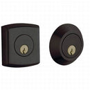 Baldwin 8286402 Soho Double Cylinder Deadbolt Distressed Oil Rubbed Bronze Finish - Distressed Oil Rubbed Bronze - NA