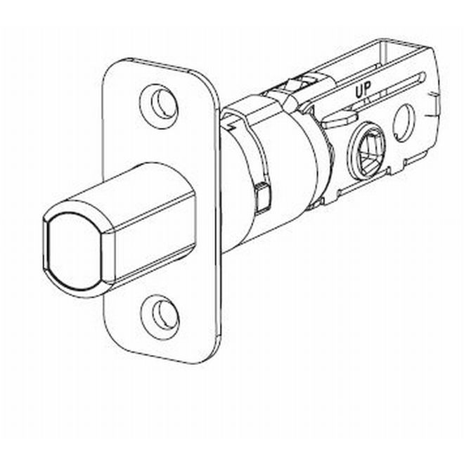 Kwikset 83347 Adjustable Radius Deadbolt Latch