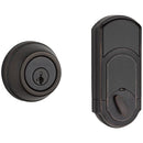 Kwikset 910STRLZW Traditional Deadbolt with Z-Wave Home Connect and SmartKey Backup with RCAL Latch and RCS Strike