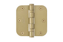 Emtek Steel, Heavy Duty, Ball Bearing Hinge with 5/8" Radius Corners