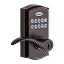 Kwikset 955PML Pembroke Lever Commercial Grade Electronic Smartcode Lever Lock with SmartKey