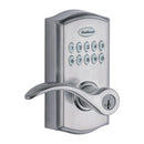 Kwikset 955PML Pembroke Lever Commercial Grade Electronic Smartcode Lever Lock with SmartKey