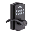 Kwikset 955PML Pembroke Lever Commercial Grade Electronic Smartcode Lever Lock with SmartKey