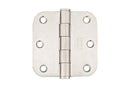 Emtek Residential Duty Hinges Stainless Steel Plain Bearing 5/8 Radius Corner