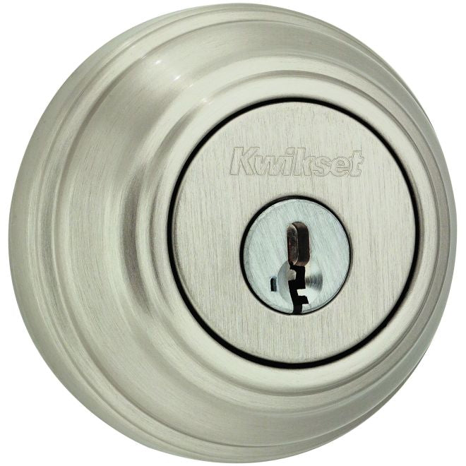 Kwikset 984 UL Double Cylinder Deadbolt with New Chassis with RCAL Latch and RCS Strike