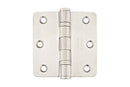 Emtek Stainless Steel Heavy Duty Ball Bearing Hinges 1/4 Radius Corner