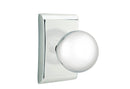 EMTEK  Orb Knob with Neos Rosette
