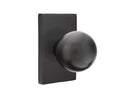 Emtek Orb Knob Concealed Fastener with Modern Rectangular Rosette