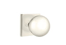 EMTEK  Orb Knob with Square Rosette