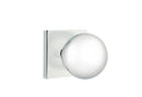 Emtek Orb Knob Concealed Fastener with Square Rosette