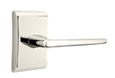 Emtek Hermes Lever Concealed Screws With Neos Rosette