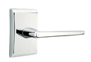 Emtek Hermes Lever Concealed Screws With Neos Rosette