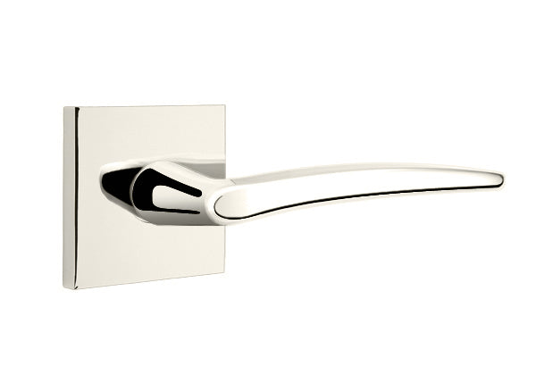 Emtek Poseidon Lever Concealed Screws With Square Rosette