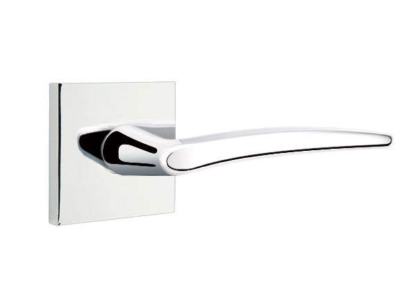 Emtek Poseidon Lever Concealed Screws With Square Rosette