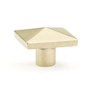 EMTEK SANDCAST BRONZE SQUARE KNOB