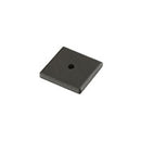 EMTEK BRONZE SQUARE BACKPLATE FOR KNOB