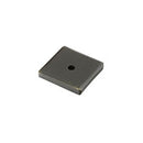 EMTEK BRONZE SQUARE BACKPLATE FOR KNOB