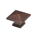 EMTEK SQUARE DIMPLED KNOB