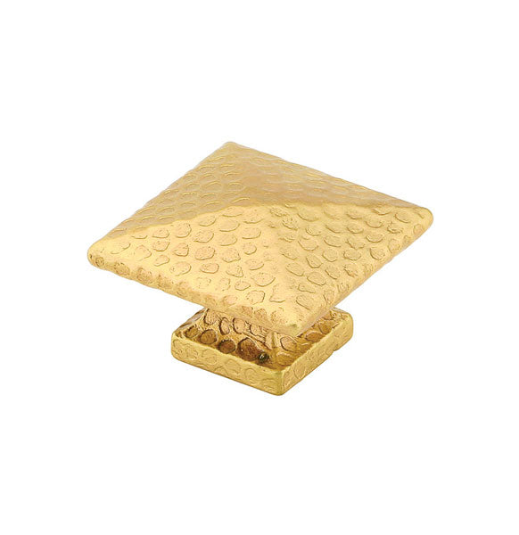 EMTEK SQUARE DIMPLED KNOB