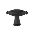 EMTEK TUSCANY BRONZE FLUTED FINGER KNOB