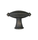 EMTEK TUSCANY BRONZE FLUTED FINGER KNOB