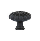 EMTEK TUSCANY BRONZE FLUTED ROUND KNOB