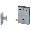 Ives CL1126D Invisible Cabinet Latch Satin Chrome Finish - Satin Chrome - NA
