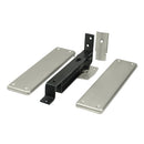 DELTANA SPRING HINGE, DOUBLE ACTION W/ SOLID BRASS COVER PLATES