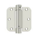 Deltana Single Action Steel 3 1/2-Inch x 3 1/2-Inch x 5/8-Inch Spring Hinge