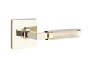 Emtek EMTEK SELECT, L-Square Knurled Lever, Square Rosette