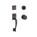 Baldwin Reserve FDNAPXROUTRR112 Full Dummy Napa Handleset Round Knob and Traditional Round Rose Venetian Bronze Finish - NA - NA