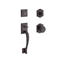 Baldwin Reserve FDNAPXTRATAR112 Full Dummy Napa Handleset Traditional Knob and Traditional Arch Rose Venetian Bronze Finish - NA - NA