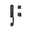 Baldwin Reserve FDNEWXELLTSR112 Full Dummy New Hampshire Handleset Ellipse Knob and Traditional Square Rose Venetian Bronze Finish - NA - NA