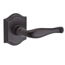 Baldwin Reserve HDDECLTAR112 Half Dummy Left Hand Decorative Lever and Traditional Arch Rose Venetian Bronze Finish - Left Hand - Brass