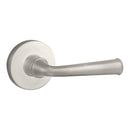 Baldwin Reserve HDFEDLCRR150 Half Dummy Left Hand Federal Lever and Contemporary Round Rose Satin Nickel Finish - Left Hand - Brass