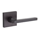 Baldwin Reserve HDSQULCSR112 Half Dummy Left Hand Square Lever and Contemporary Square Rose Venetian Bronze Finish - Left Hand - Brass