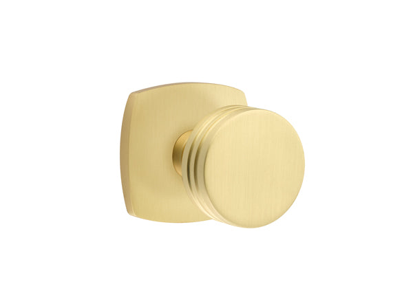 Emtek Bern Knob, Urban Modern Rosette